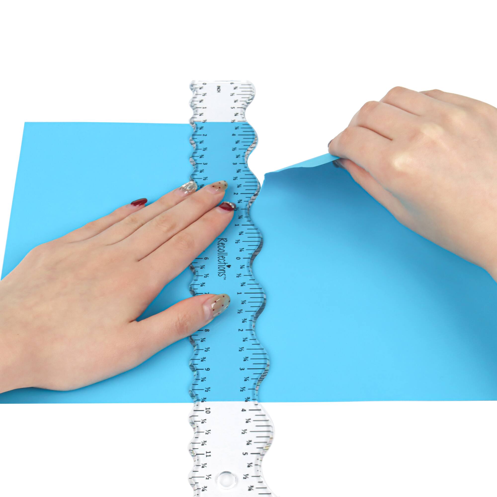6 Pack: Paper Tearing Guide Ruler Set by Recollections™